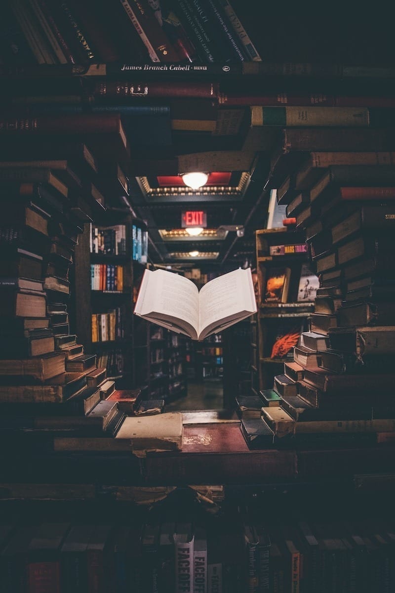 Mobiler Bücherschank