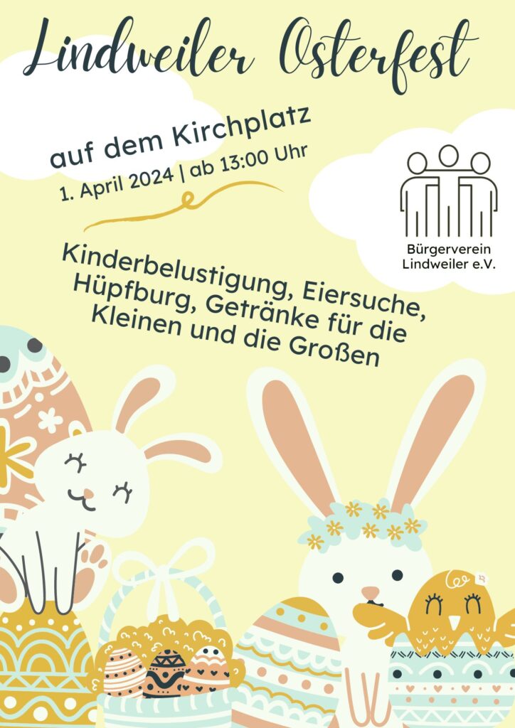 Großer Osterfest in Lindweiler